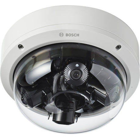 Bosch FlexiDome NDM-7703-A 20 Megapixel Indoor/Outdoor Network Camera - Color, Monochrome - 1 - Dome - White - TAA Compliant