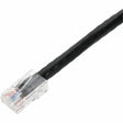 AddOn 6in Black CAT 6 PVC Ethernet Cable Non-Booted RJ-45 M/M