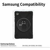 BLACK3 PART PROT STRAP/RUGGED