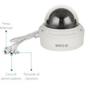 D-Link Vigilance DCS-4618EK 8 Megapixel HD Network Camera - Dome