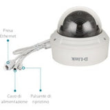 D-Link Vigilance DCS-4618EK 8 Megapixel HD Network Camera - Dome