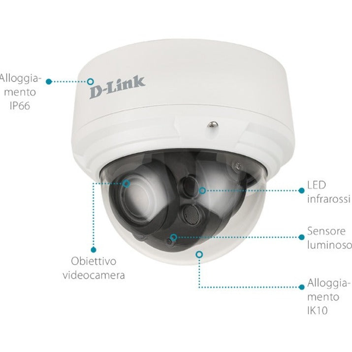 D-Link Vigilance DCS-4618EK 8 Megapixel HD Network Camera - Dome