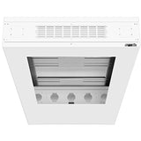 Chief Impact Floor Standing Kiosk - Portrait 40" White