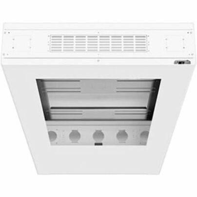 47 PORTRAIT FLOOR KIOSK WHITE