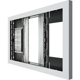 Chief Impact Floor Mounted Kiosk, Portrait 50" White