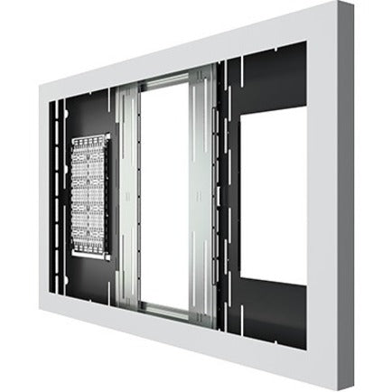 Chief Impact Floor Mounted Kiosk, Portrait 50" White