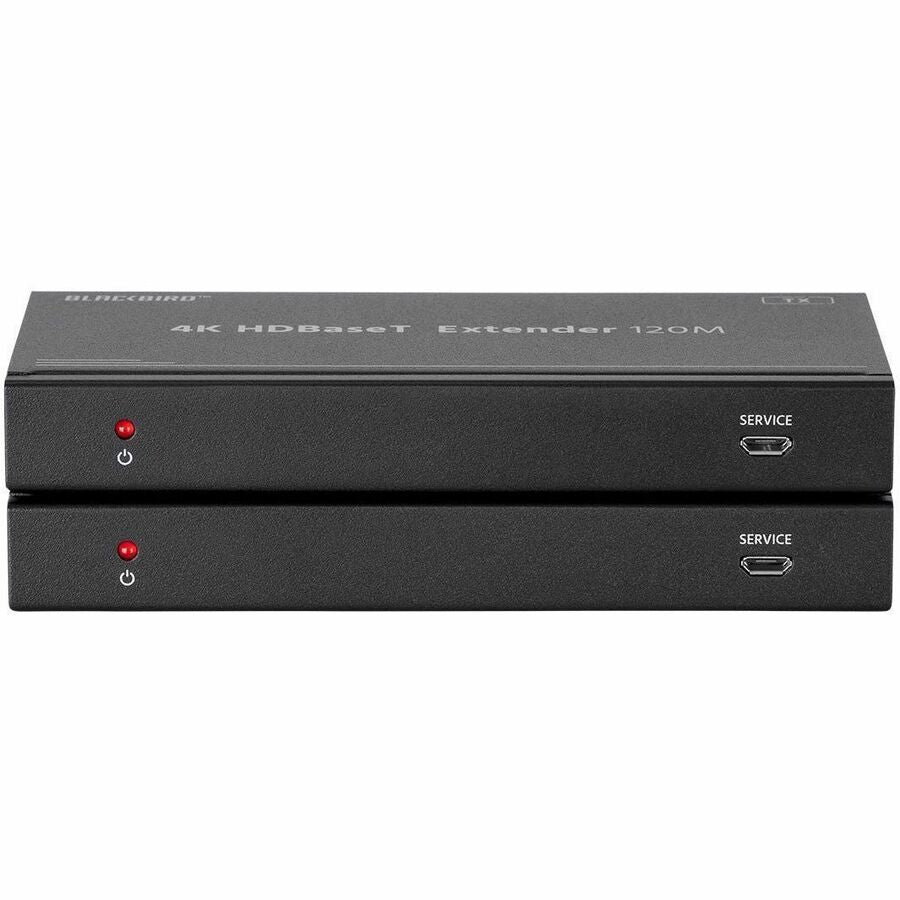 Monoprice Blackbird 4K HDBaseT Extender Kit, 120m, HDR, 18Gbps, 4K@60Hz, YCbCr 4:4:4, HDCP 2.2, PoC, RS-232, Loop Out and Bidirectional IR