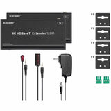 Monoprice Blackbird 4K HDBaseT Extender Kit, 120m, HDR, 18Gbps, 4K@60Hz, YCbCr 4:4:4, HDCP 2.2, PoC, RS-232, Loop Out and Bidirectional IR