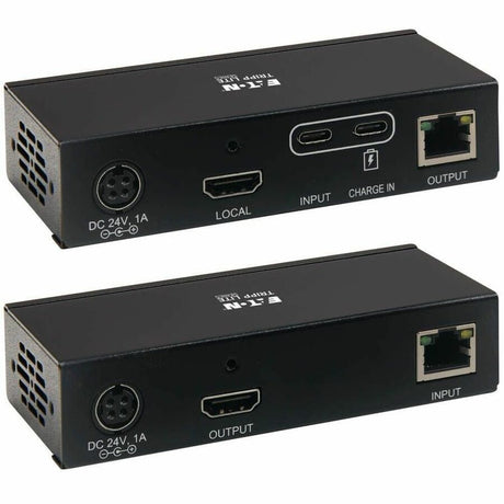 Eaton Tripp Lite Series USB-C to HDMI over Cat6 Extender Kit, KVM Support, 4K 60Hz, 4:4:4, USB, PoC, HDCP 2.2, up to 230 ft., TAA