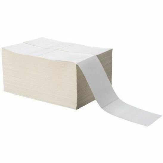 Brother 4in x 6in White Premium Direct Thermal Paper Labels, Die-Cut Fanfold