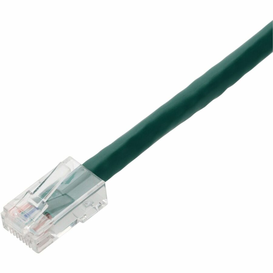 AddOn 7ft Green CAT 6 PVC Ethernet Cable Non-Booted RJ-45 M/M