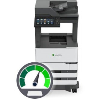 Lexmark MX822adxe Laser Multifunction Printer - Monochrome - TAA Compliant