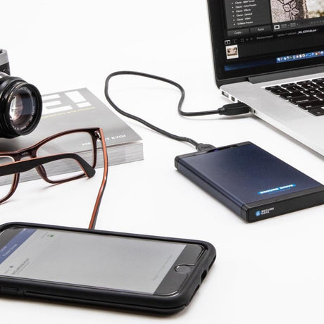 SecureDrive 5 TB Portable Hard Drive - External