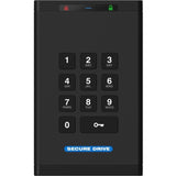 SecureDrive 1 TB Portable Hard Drive - External