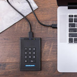 SecureDrive 1 TB Portable Hard Drive - External