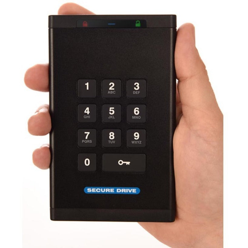 SecureDrive 2 TB Portable Hard Drive - External