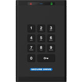 SecureDrive 5 TB Portable Hard Drive - External