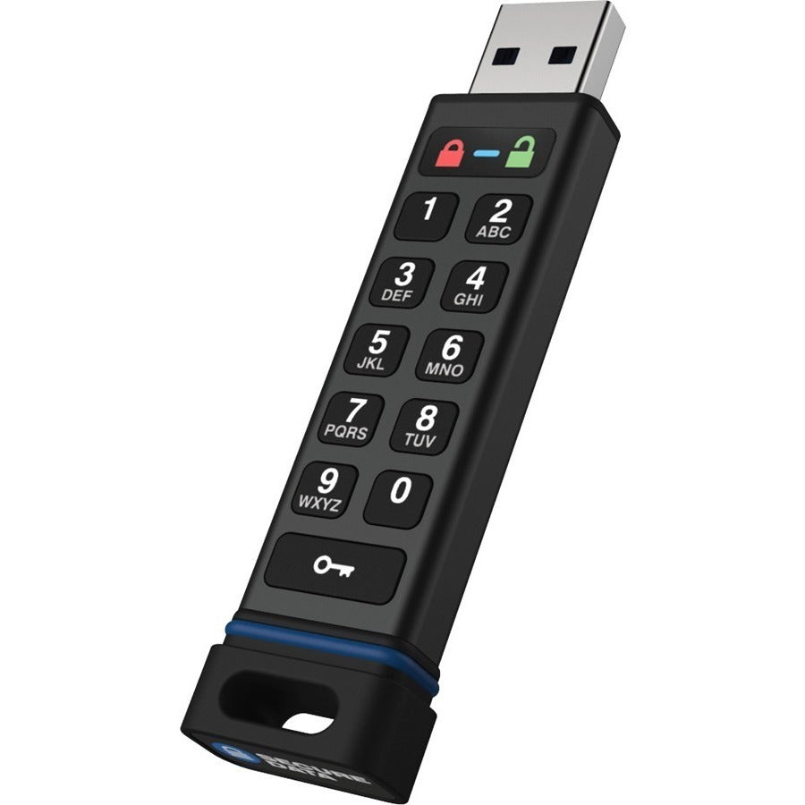 SecureDrive SecureUSB KP Hardware-Encrypted USB Flash Drive with Keypad