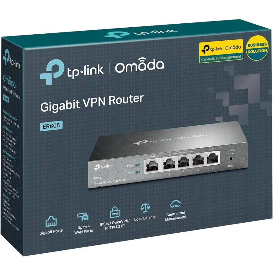 TP-Link ER605 - Multi-WAN Wired VPN Router – Wamatek
