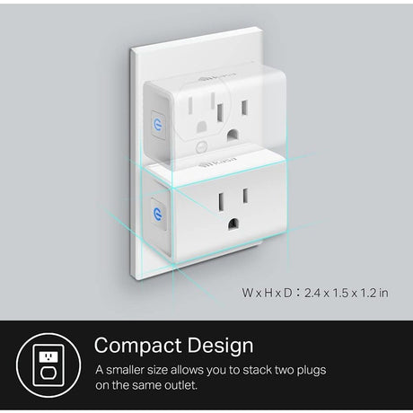 TP-Link Kasa Smart EP10 - Kasa Smart Plug Ultra Mini 15A - 1-pack
