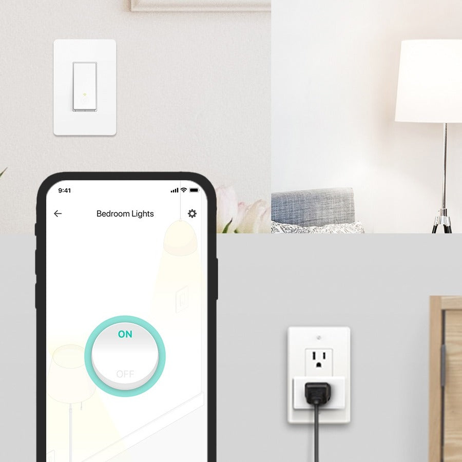 TP-Link Kasa Smart EP10P2 - Kasa Smart Plug Ultra Mini 15A - 2-Pack