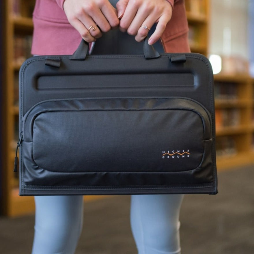 Higher Ground Datakeeper Plus CS DKPL011GRYCS Carrying Case for 11" Notebook, Chromebook
