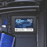 Patriot Memory Burst Elite 960 GB Solid State Drive - 2.5" Internal - SATA (SATA/600)