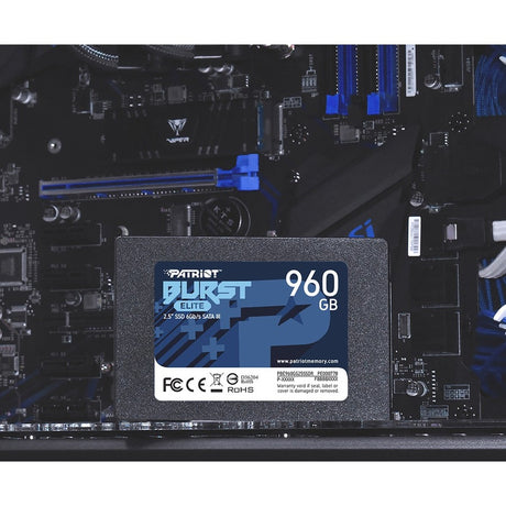 Patriot Memory Burst Elite 960 GB Solid State Drive - 2.5" Internal - SATA (SATA/600)