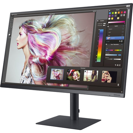 Samsung F32TU874VN 32" Class 4K UHD LCD Monitor - 16:9 - Dark Blue Gray