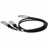 AddOn Arista Networks CAB-D-2Q-200G-2-5M Compatible TAA Compliant 200GBase-CU QSFP-DD 200G to 2xQSFP28 100G NRZ Direct Attach Cable (Passive Twinax, 2.5m)