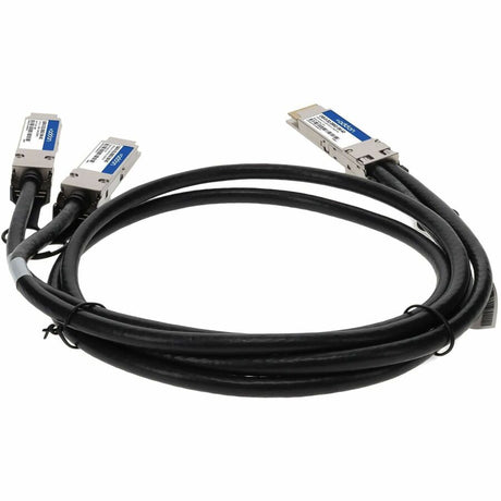 AddOn Arista Networks CAB-D-2Q-200G-2-5M Compatible TAA Compliant 200GBase-CU QSFP-DD 200G to 2xQSFP28 100G NRZ Direct Attach Cable (Passive Twinax, 2.5m)