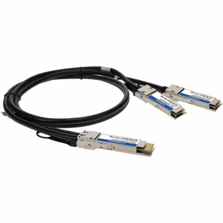 AddOn Arista Networks CAB-D-2Q-200G-2-5M Compatible TAA Compliant 200GBase-CU QSFP-DD 200G to 2xQSFP28 100G NRZ Direct Attach Cable (Passive Twinax, 2.5m)