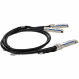 AddOn Arista Networks CAB-D-2Q-200G-2-5M Compatible TAA Compliant 200GBase-CU QSFP-DD 200G to 2xQSFP28 100G NRZ Direct Attach Cable (Passive Twinax, 2.5m)
