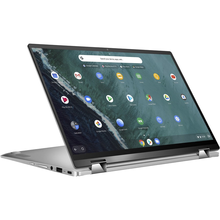 Asus Chromebook Flip C434 C434TA-GE588T 14" Touchscreen Convertible Chromebook - Full HD - Intel Core i5 8th Gen i5-8200Y - 8 GB - 128 GB Flash Memory - Spangle Silver