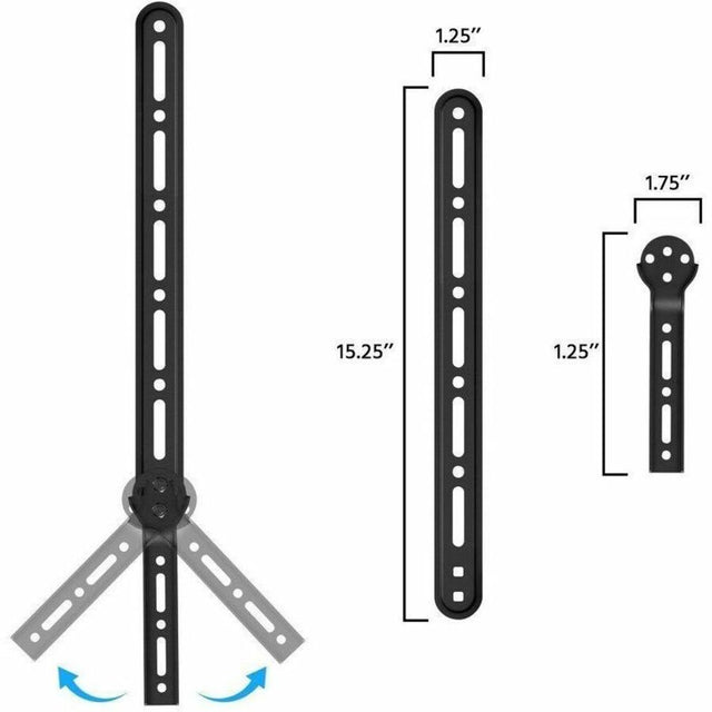 Monoprice Mounting Bracket for Soundbar, Display, TV, Wall Mount, Speaker