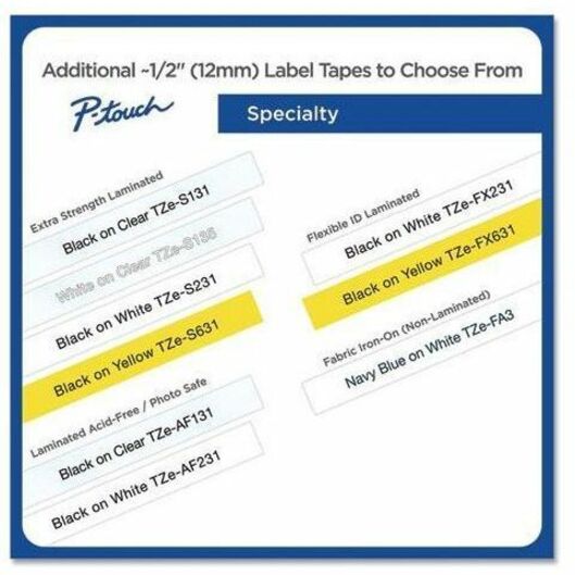 Brother P-touch TZe Label Tape