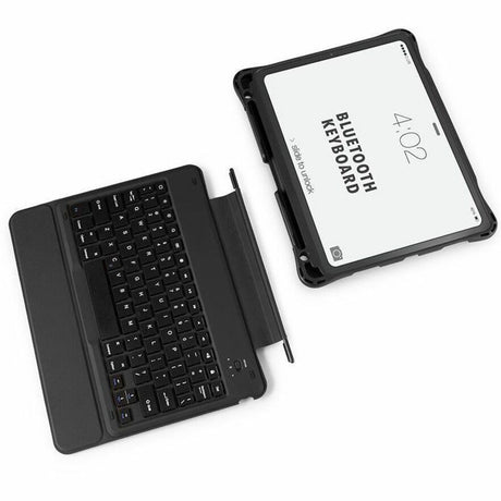 Cellairis Rugged Folio Rugged Keyboard/Cover Case (Folio) for 12.9" Apple iPad Pro (2018), iPad Pro (3rd Generation) Tablet