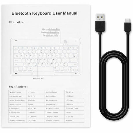 Cellairis Rugged Folio Rugged Keyboard/Cover Case (Folio) for 10.9" to 11" Apple iPad Air (4th Generation), iPad Pro, iPad Pro (2nd Generation) Tablet