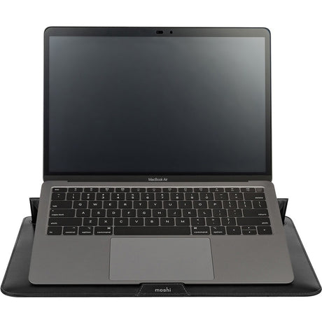 Moshi Muse Carrying Case (Sleeve) for 13" Notebook - Jet Black