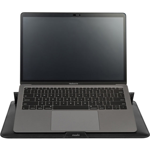 Moshi Muse Carrying Case (Sleeve) for 13" Notebook - Jet Black