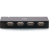 C2G 4-Port USB Hub - USB 2.0 - 5 Volts and 2 Amp Power Supply