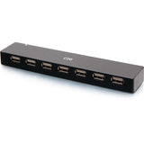 C2G 7-Port USB Hub - USB 2.0 - 5 Volts and 3 Amp Power Supply