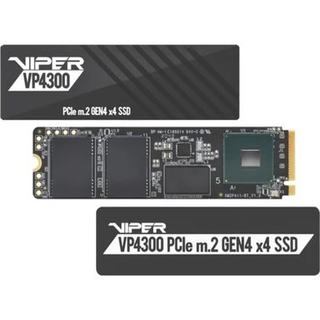 Patriot Memory Viper VP4300 1 TB Solid State Drive - M.2 2280 Internal - PCI Express NVMe (PCI Express NVMe 4.0 x4)