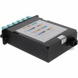 AddOn 4-Bay Cassette 24-Fiber MPO In, 12 LC Duplex Out, Multi-mode Duplex OM4 - MPO type A