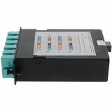 AddOn 4-Bay Cassette 24-Fiber MPO In, 12 LC Duplex Out, Multi-mode Duplex OM4 - MPO type A