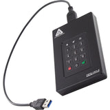 Apricorn Aegis Fortress L3 20 TB Portable Rugged Solid State Drive - External - TAA Compliant