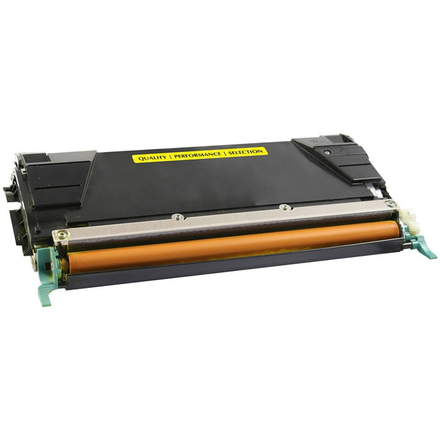 V7 V7C736H2YG Remanufactured Laser Toner Cartridge (C736H2YG) - Yellow Pack