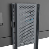 Heckler Design Mounting Panel for Power Strip, PTZ Camera, Display Screen - Black Gray