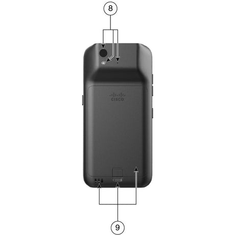 Cisco Webex 840S IP Phone - Cordless - Wi-Fi, Bluetooth