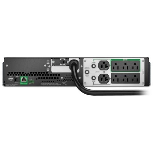 APC Smart-UPS, Line Interactive, 3kVA, Lithium-ion, Rackmount 2U, 120V, 2x NEMA 5-20R+6x NEMA 5-15R outlets, SmartConnect Port+SmartSlot, AVR, LCD